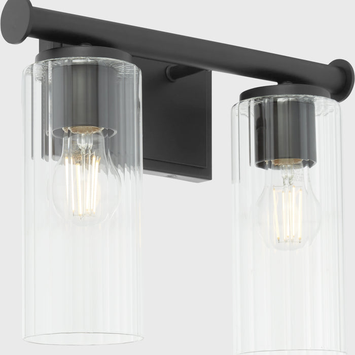 Quorum Home Quorum - 541-2-59 - Two Light Vanity - Matte Black