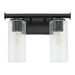 Quorum Home Quorum - 541-2-59 - Two Light Vanity - Matte Black
