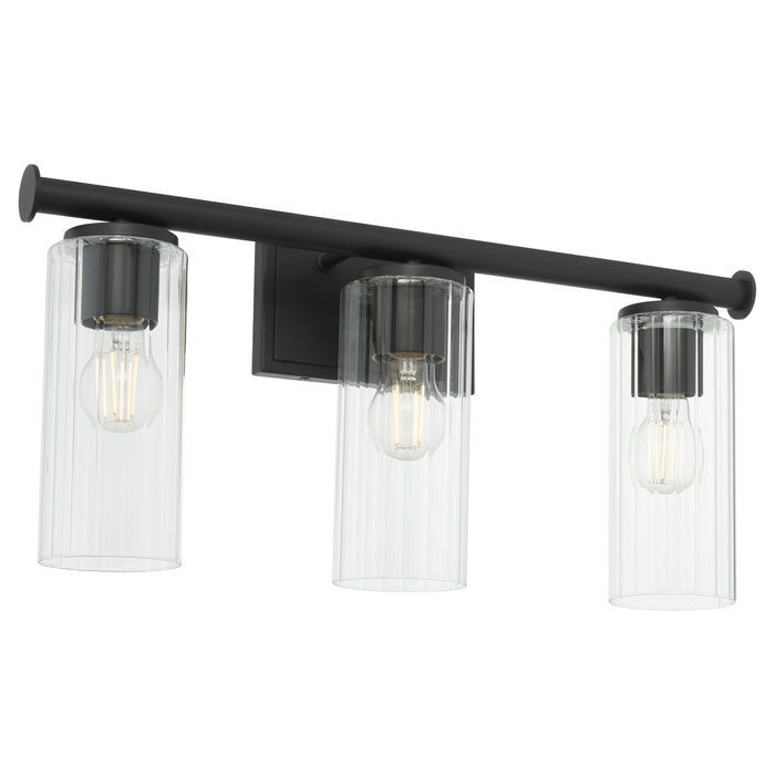Quorum Home Quorum - 541-3-59 - Three Light Vanity - Matte Black