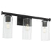 Quorum Home Quorum - 541-3-59 - Three Light Vanity - Matte Black