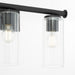 Quorum Home Quorum - 541-3-59 - Three Light Vanity - Matte Black