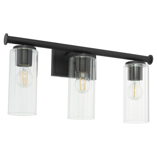 Quorum Home Quorum - 541-3-59 - Three Light Vanity - Matte Black