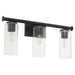 Quorum Home Quorum - 541-3-59 - Three Light Vanity - Matte Black