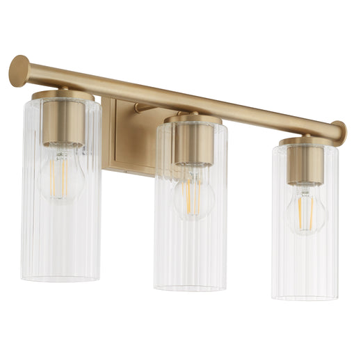 Quorum Home Quorum - 541-3-80 - Three Light Vanity - Aged Brass