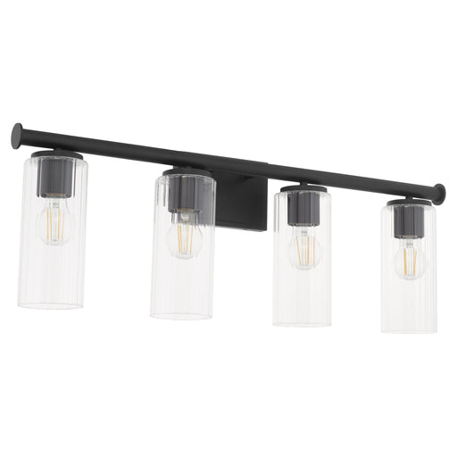Quorum Home Quorum - 541-4-59 - Four Light Vanity - Matte Black