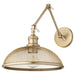 Quorum Home Quorum - 5412-80 - One Light Wall Mount - Aged Brass