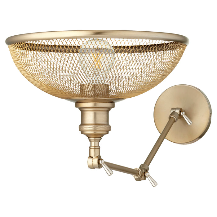 Quorum Home Quorum - 5412-80 - One Light Wall Mount - Aged Brass