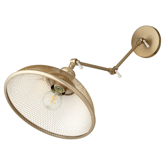 Quorum Home Quorum - 5412-80 - One Light Wall Mount - Aged Brass