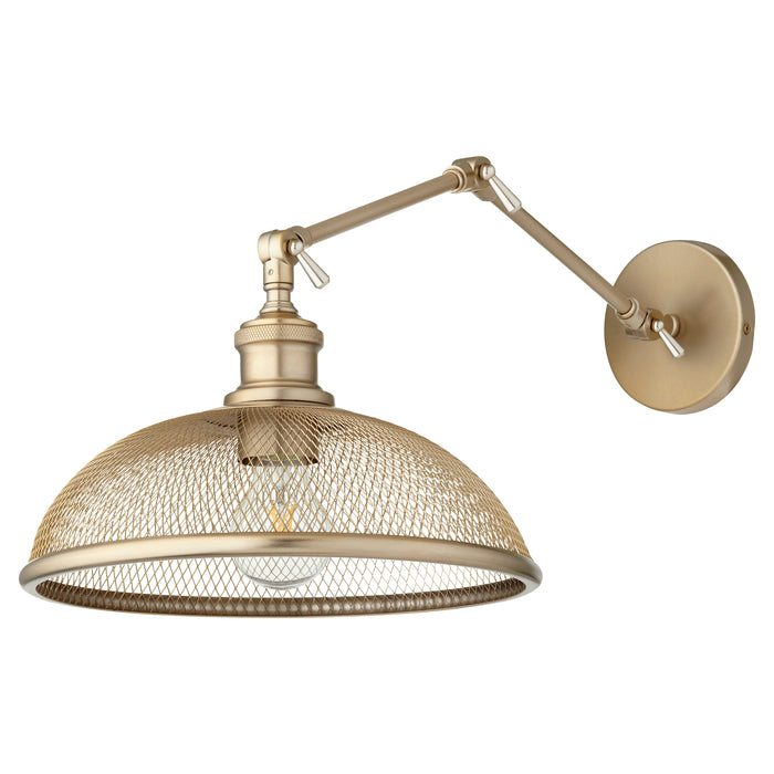 Quorum Home Quorum - 5412-80 - One Light Wall Mount - Aged Brass