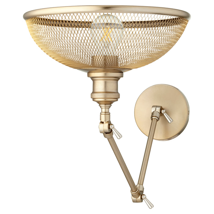 Quorum Home Quorum - 5412-80 - One Light Wall Mount - Aged Brass