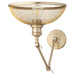 Quorum Home Quorum - 5412-80 - One Light Wall Mount - Aged Brass