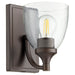 Quorum Home Quorum - 5459-1-286 - One Light Wall Mount - Oiled Bronze w/ Clear/Seeded