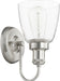 Quorum Home Quorum - 548-1-65 - One Light Wall Mount - Satin Nickel