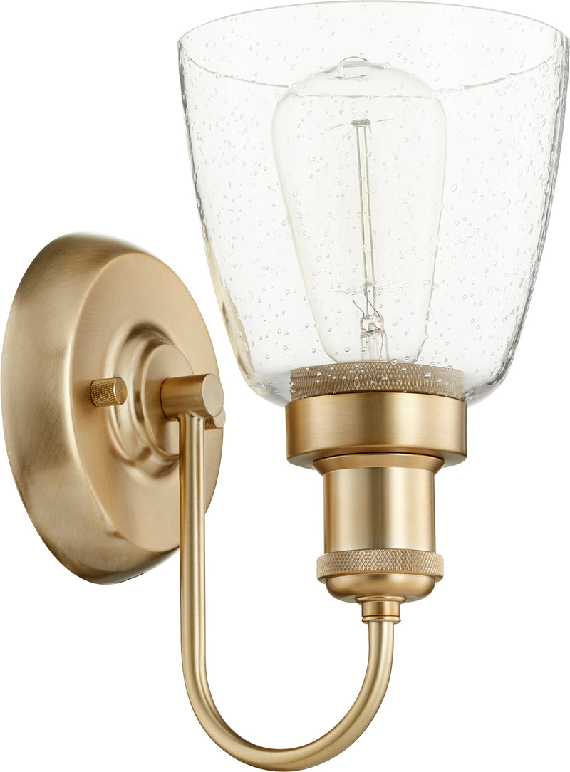 Quorum Home Quorum - 548-1-80 - One Light Wall Mount - Aged Brass