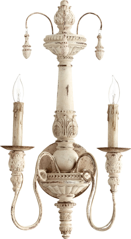 Quorum Home Quorum - 5506-2-70 - Two Light Wall Mount - Persian White