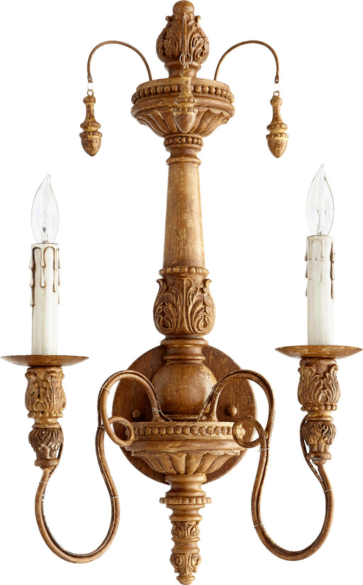 Quorum Home Quorum - 5506-2-94 - Two Light Wall Mount - French Umber