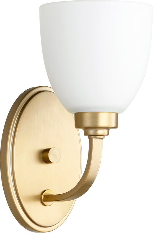 Quorum Home Quorum - 5560-1-180 - One Light Wall Mount - Aged Brass