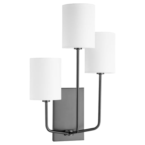 Quorum Home Quorum - 557-3-59 - Three Light Wall Mount - Matte Black