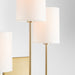 Quorum Home Quorum - 557-3-80 - Three Light Wall Mount - Aged Brass