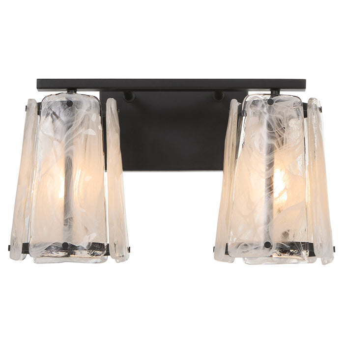 Quorum Home Quorum - 5575-2-59 - Two Light Vanity - Matte Black