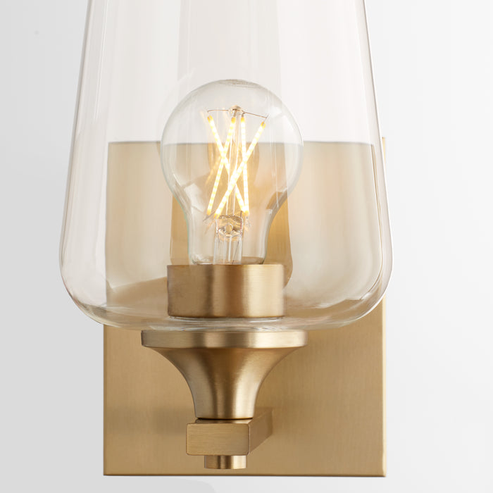 Quorum Home Quorum - 558-1-80 - One Light Wall Mount - Aged Brass