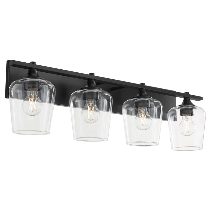 Quorum Home Quorum - 558-4-59 - Four Light Vanity - Matte Black