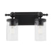 Quorum Home Quorum - 560-2-59 - Two Light Vanity - Matte Black