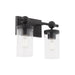 Quorum Home Quorum - 560-2-59 - Two Light Vanity - Matte Black