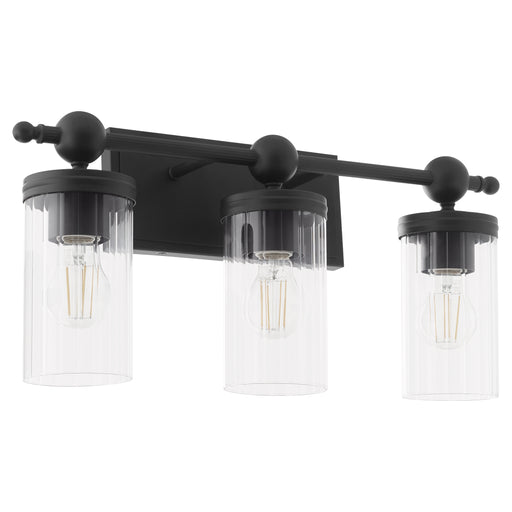 Quorum Home Quorum - 560-3-59 - Three Light Vanity - Matte Black