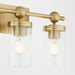 Quorum Home Quorum - 560-4-80 - Four Light Vanity - Aged Brass