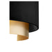 Quorum Home Quorum - 5610-6980 - One Light Wall Sconce - Textured Black w/ Aged Brass
