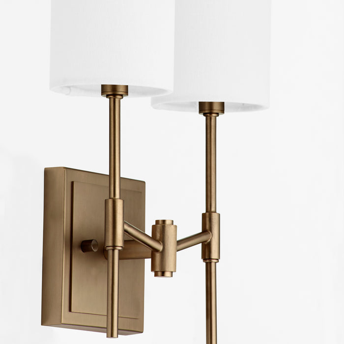 Quorum Home Quorum - 563-2-81 - Two Light Wall Mount - Dark Brass