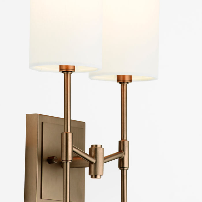 Quorum Home Quorum - 563-2-81 - Two Light Wall Mount - Dark Brass