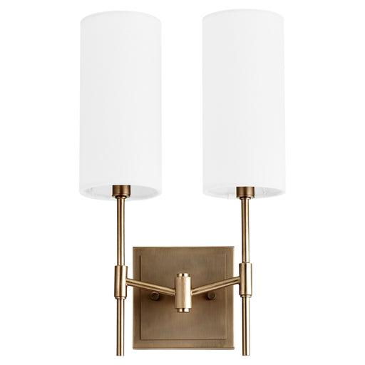 Quorum Home Quorum - 563-2-81 - Two Light Wall Mount - Dark Brass