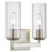 Quorum Home Quorum - 574-2-60 - Two Light Vanity - Aged Silver Leaf