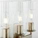 Quorum Home Quorum - 574-3-60 - Three Light Vanity - Aged Silver Leaf