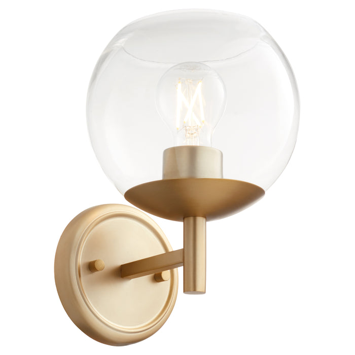 Quorum Home Quorum - 578-1-80 - One Light Wall Mount - Aged Brass