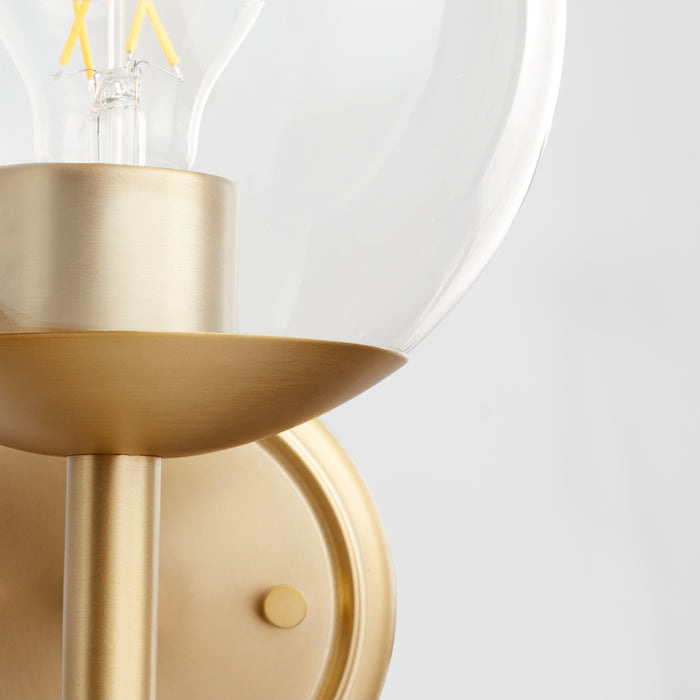 Quorum Home Quorum - 578-1-80 - One Light Wall Mount - Aged Brass