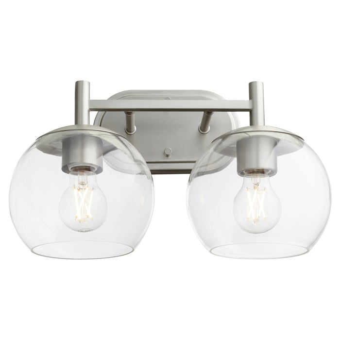 Quorum Home Quorum - 578-2-65 - Two Light Vanity - Satin Nickel