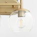 Quorum Home Quorum - 578-2-80 - Two Light Vanity - Aged Brass