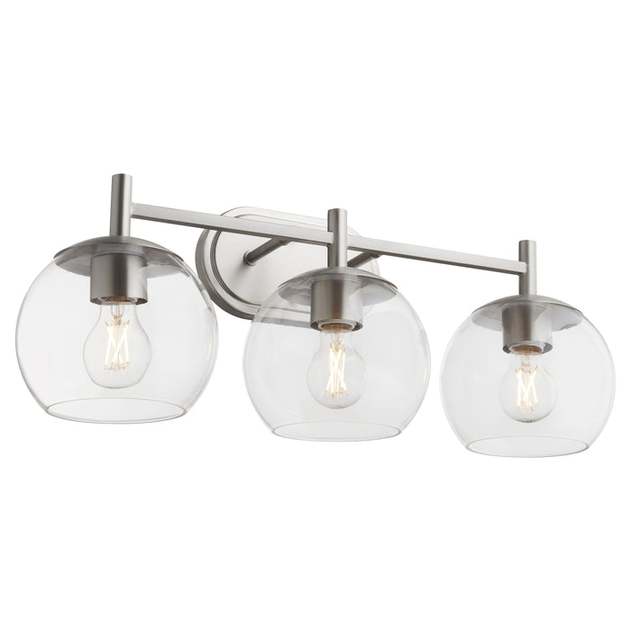 Quorum Home Quorum - 578-3-65 - Three Light Vanity - Satin Nickel