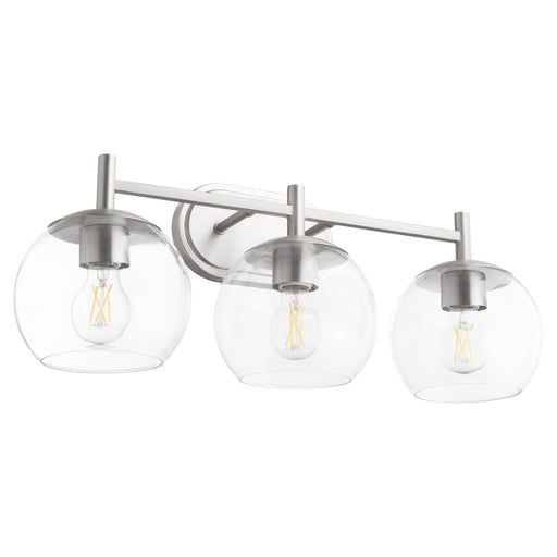 Quorum Home Quorum - 578-3-65 - Three Light Vanity - Satin Nickel