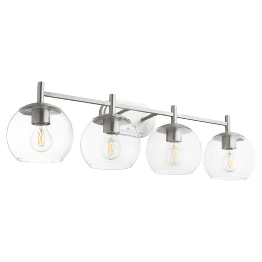 Quorum Home Quorum - 578-4-65 - Four Light Vanity - Satin Nickel