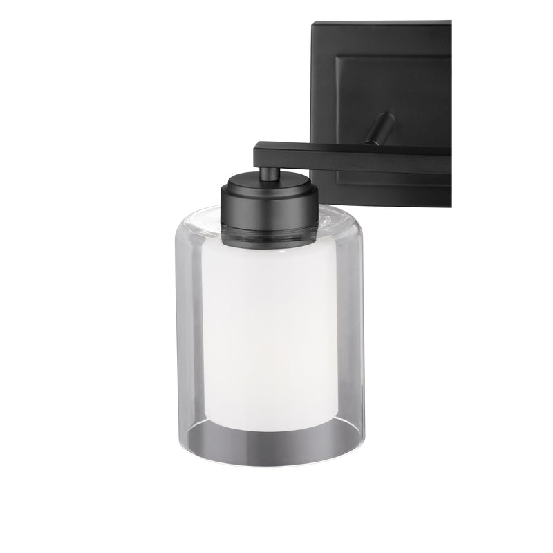 Quorum Home Quorum - 582-2-59 - Two Light Vanity - Matte Black