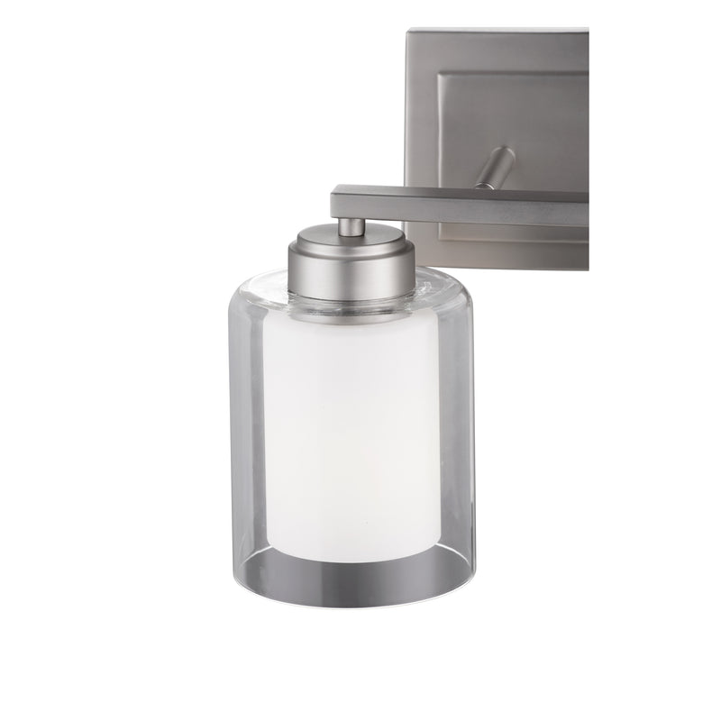 Quorum Home Quorum - 582-2-65 - Two Light Vanity - Satin Nickel