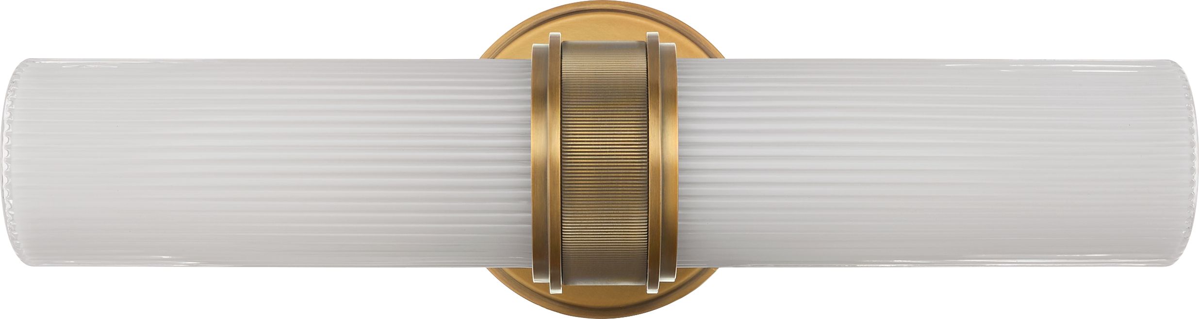 CANTERBURY 2 Light Sconce - Brushed Brass