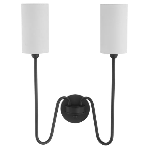 Quorum Home Quorum - 597-2-59 - Two Light Wall Mount - Matte Black