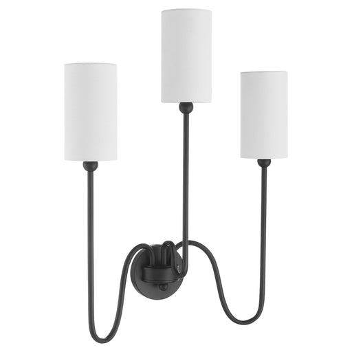 Quorum Home Quorum - 597-3-59 - Three Light Wall Mount - Matte Black
