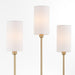 Quorum Home Quorum - 597-3-80 - Three Light Wall Mount - Aged Brass