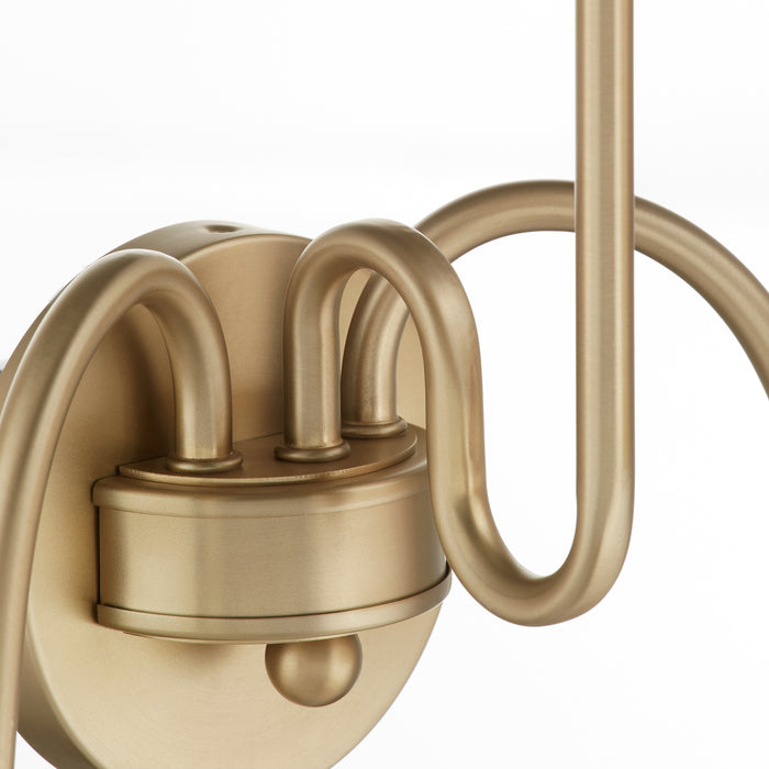 Quorum Home Quorum - 597-3-80 - Three Light Wall Mount - Aged Brass